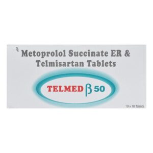 TELMED BETA 50 TAB BETA BLOCKER CV Pharmacy