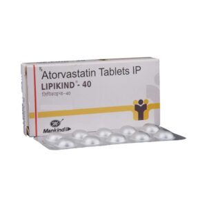 LIPIKIND 40MG ANTIHYPERLIPIDEMICS CV Pharmacy