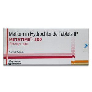 METATIME 500 MG ENDOCRINE CV Pharmacy