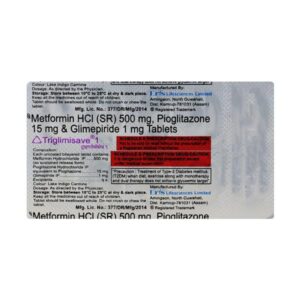 TRIGLIMISAVE-1TAB ENDOCRINE CV Pharmacy