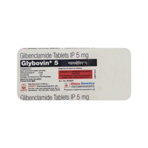 GLYBOVIN 5MG TAB ENDOCRINE CV Pharmacy