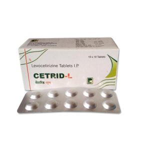 CETRID-L TAB ANTI HISTAMINICS CV Pharmacy