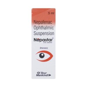 NEPASTAR EYE DROPS Medicines CV Pharmacy