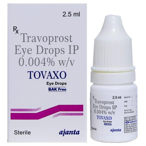 TOVAXO EYE DROPS 0.004% Medicines CV Pharmacy