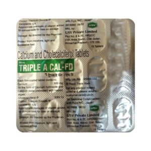 TRIPLE A CAL FD TAB Medicines CV Pharmacy