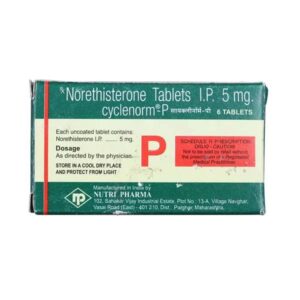 CYCLENORM-P TAB 6`S Medicines CV Pharmacy