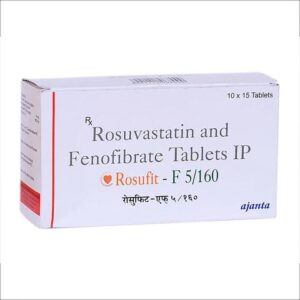 ROSUFIT-F 5/160MG TAB ANTIHYPERLIPIDEMICS CV Pharmacy