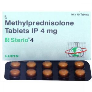 STERIO 4MG TAB GLUCOCORTICOIDS CV Pharmacy