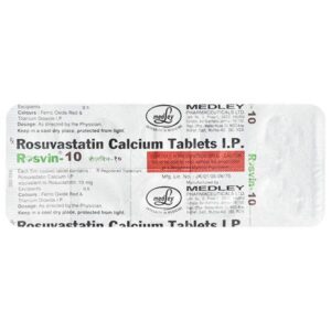 ROSVIN 10MG TAB BETA BLOCKER CV Pharmacy