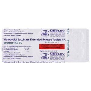 BETABEST XL 50MG TAB BETA BLOCKER CV Pharmacy