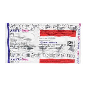 ZEFU 500MG TAB ANTI-INFECTIVES CV Pharmacy