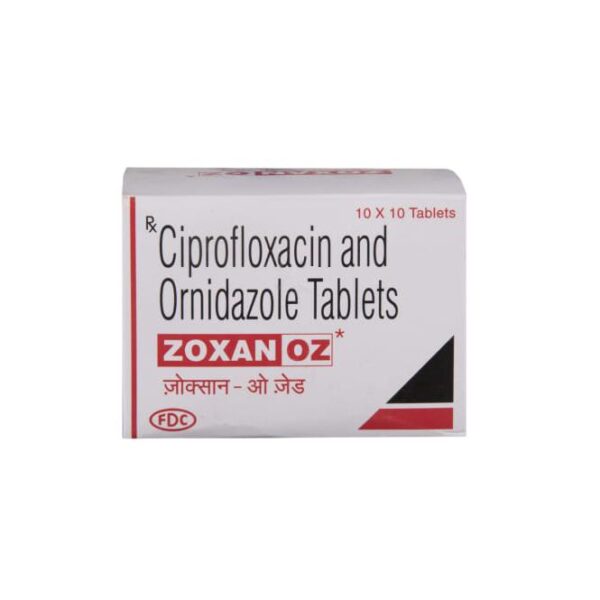 ZOXAN OZ TAB ANTI-INFECTIVES CV Pharmacy