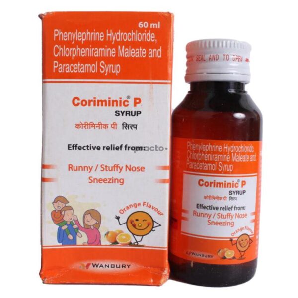 CORIMINIC-P SYP 60ML Medicines CV Pharmacy