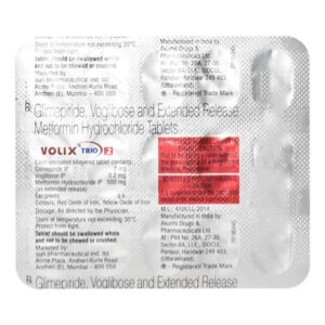 VOLIX TRIO 2 TAB Medicines CV Pharmacy