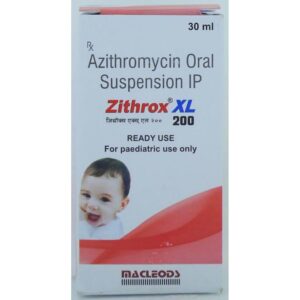 ZITHROX XL 200MG SUSP 30ML ANTI-INFECTIVES CV Pharmacy