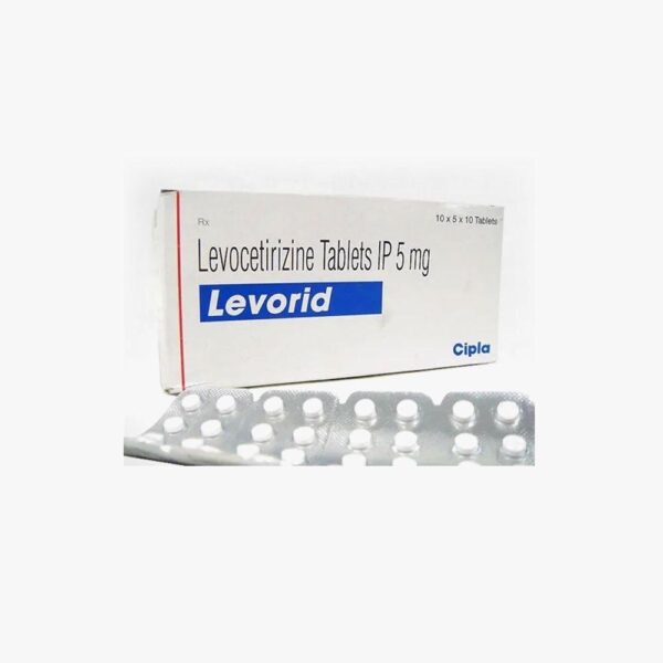 LEVORID 5MG TAB ANTI HISTAMINICS CV Pharmacy