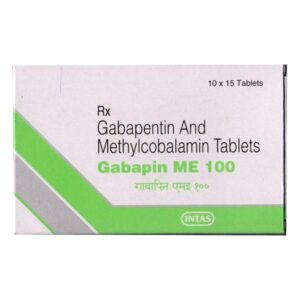 GABAPIN ME 100MG TAB Medicines CV Pharmacy