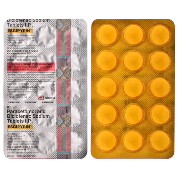 ESGIPYRIN TAB MUSCULO SKELETAL CV Pharmacy