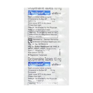 ORCIBEST 10MG TAB Medicines CV Pharmacy