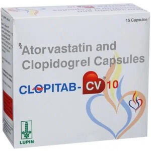 CLOPITAB CV 10 CAPS ANTIPLATELETS CV Pharmacy