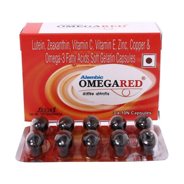 OMEGARED CAP Medicines CV Pharmacy