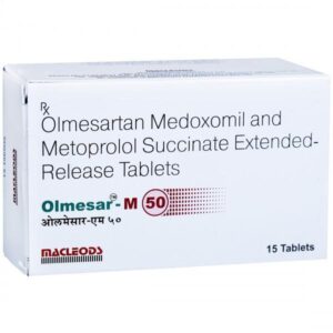 OLMESAR M 50 TAB ANGIOTENSIN-II ANTAGONIST CV Pharmacy