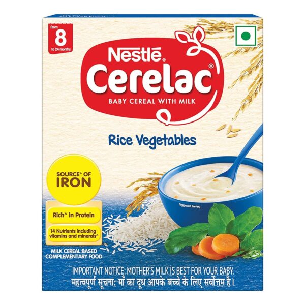 CERELAC 8+ RICE VEGETABLES BABY CARE CV Pharmacy 2