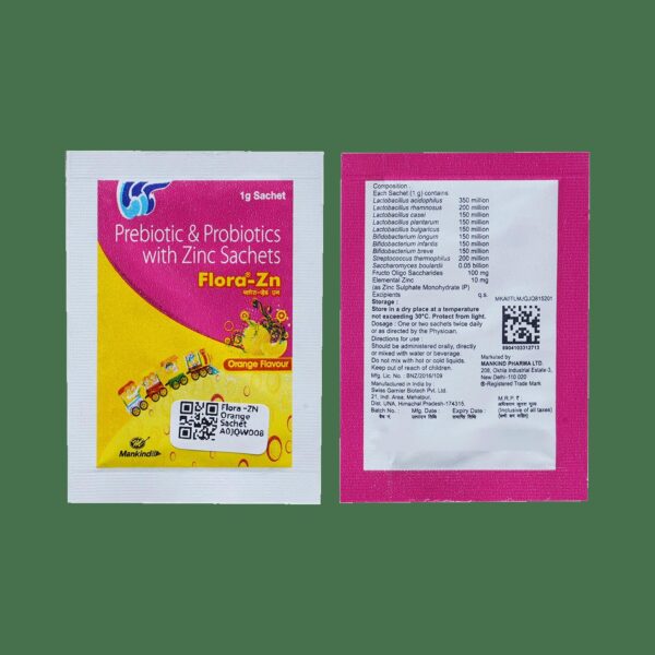 FLORA-ZN SACHET Medicines CV Pharmacy