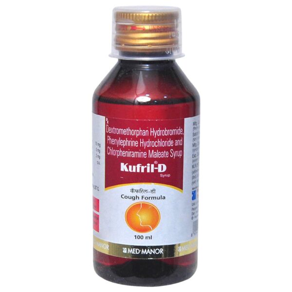 KUFRIL-D 100ML Medicines CV Pharmacy