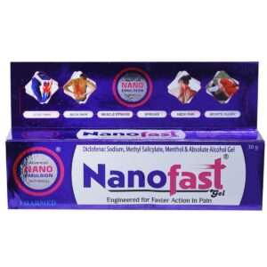 NANOFAST GEL 30GM Medicines CV Pharmacy