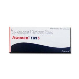 ASOMEX TM 5MG TAB BETA BLOCKER CV Pharmacy