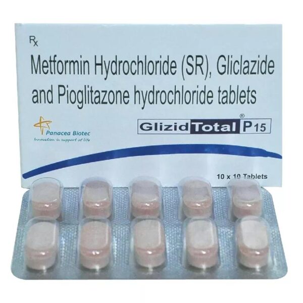 GLIZID TOTAL P-15 ENDOCRINE CV Pharmacy