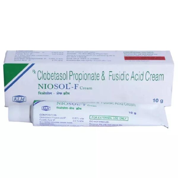 NIOSOL-F CREAM 10G Medicines CV Pharmacy