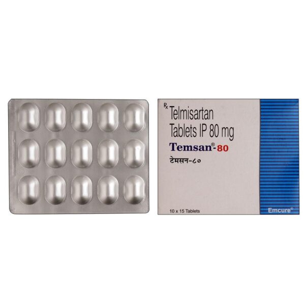 TEMSAN 80MG TAB ANGIOTENSIN-II ANTAGONIST CV Pharmacy