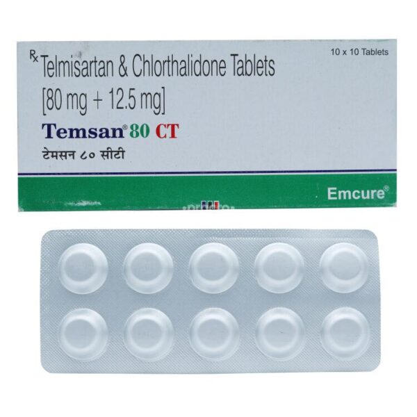 TEMSAN 80 CT TAB ANGIOTENSIN-II ANTAGONIST CV Pharmacy