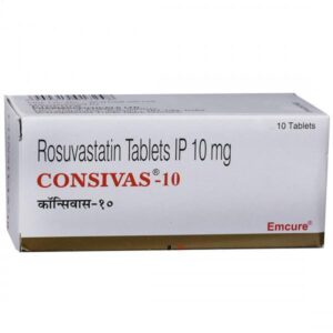 CONSIVAS 10MG TAB ANTIHYPERLIPIDEMICS CV Pharmacy