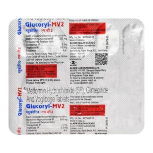 GLUCORYL MV2 TAB Medicines CV Pharmacy