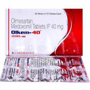 OLKEM 40MG TAB ANGIOTENSIN-II ANTAGONIST CV Pharmacy