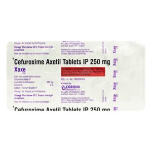 XOXE-250 TAB ANTI-INFECTIVES CV Pharmacy