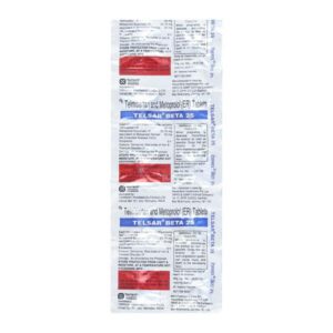 TELSAR BETA 25MG TAB ANGIOTENSIN-II ANTAGONIST CV Pharmacy