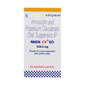 MOX-CV BD 228.5MG/5ML SYP 30ML ANTI-INFECTIVES CV Pharmacy