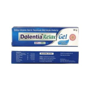 DOLENTIA RELAX GEL 30GM Medicines CV Pharmacy