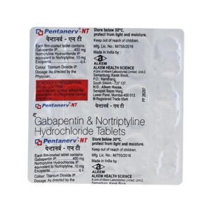 PENTANERV-NT (400/10) TAB Medicines CV Pharmacy