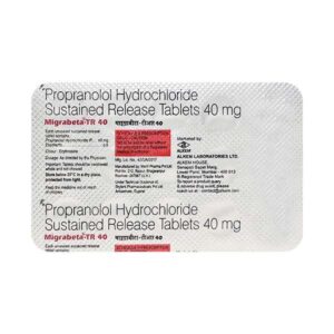 MIGRABETA-TR 40MG TAB BETA BLOCKER CV Pharmacy