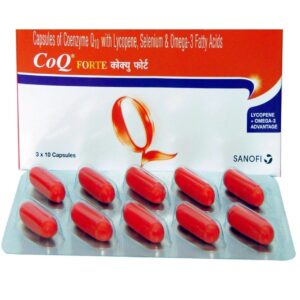 COQ FORTE CAP 10`S Medicines CV Pharmacy