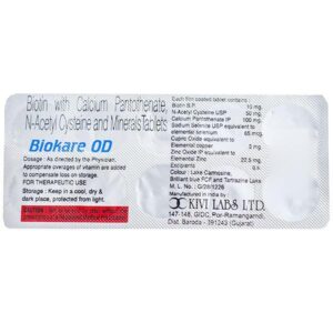 BIOKARE OD TAB Medicines CV Pharmacy