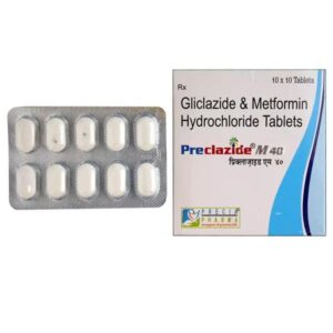 PRECLAZIDE M 40 TAB ENDOCRINE CV Pharmacy