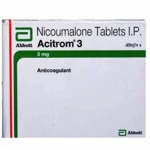 ACITROM 3MG TAB ANTICOAGULANTS CV Pharmacy
