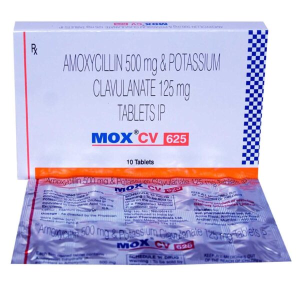 MOX-CV 625 TAB ANTI-INFECTIVES CV Pharmacy 2