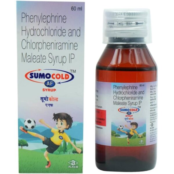 SUMOCOLD-AF 60 ML SYP COUGH AND COLD CV Pharmacy